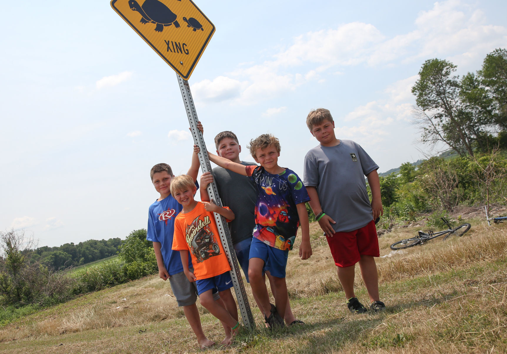 Turtle Crossing - xing sign